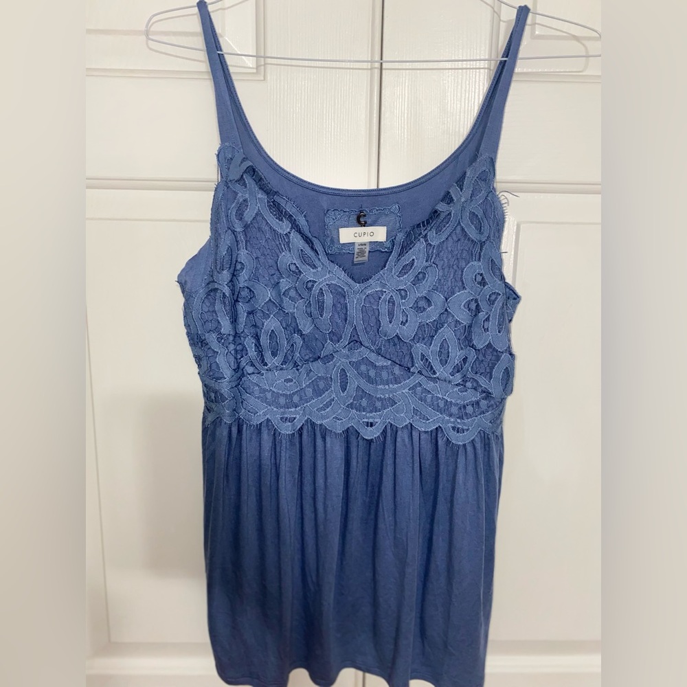 Lace tank